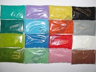 Песок для рисования цветной (в ассортименте), 1 кг