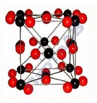 Модель кристаллической решетки углекислого газа