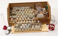 Микролаборатория для химического эксперимента                          (с нагревателем пробирок)